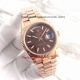Copy Rolex Day-Date Rose Gold Coffee Dial Wrist Watch(2)_th.jpg